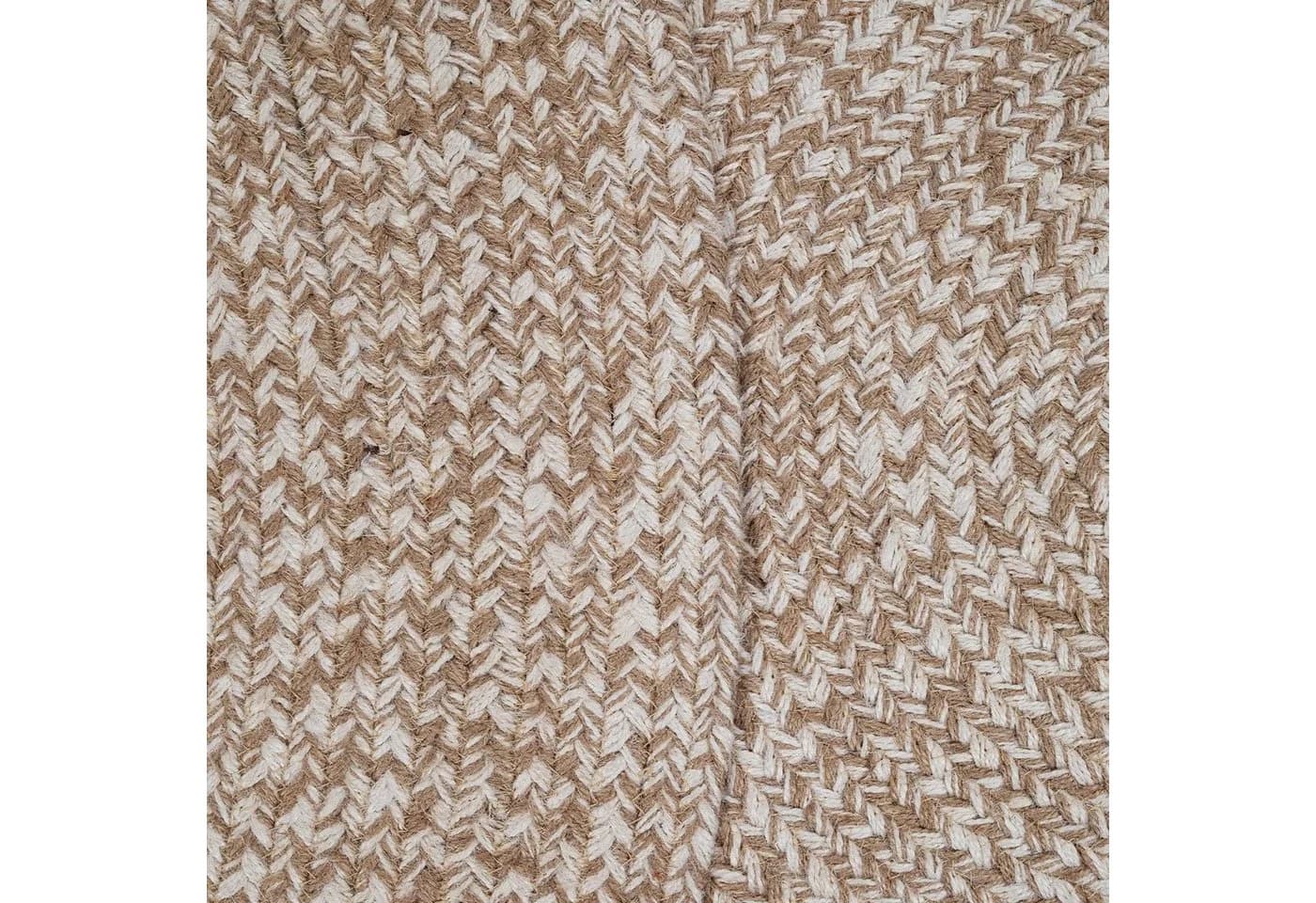 Paco Home Teppich Viborg 595 Rund Beige Jute Modern Boho - Bild 3