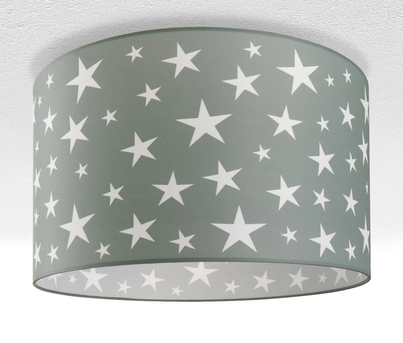 PACO HOME Deckenleuchte Capri 315 weiß Sternenhimmel E27