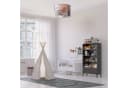 PACO HOME Deckenleuchte Cosmo 220 Weiß Stoffschirm E27 Bild 1