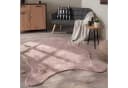 PACO HOME Fellteppich Pelt 640 Rosa Modern Uni Bild 1