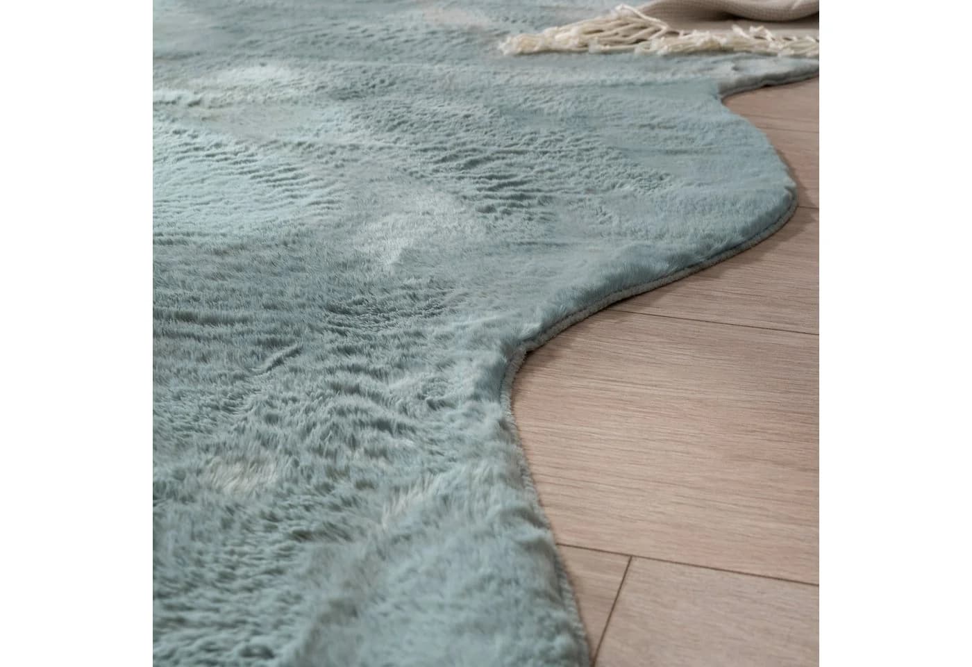 PACO HOME Fellteppich Pelt 640 türkis Polyester - Bild 4