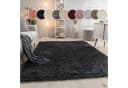 PACO HOME Hochflor-Teppich Silky 591 Anthrazit 140x200cm Bild 2