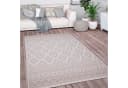 Paco Home Teppich Vermont 184 Beige Rauten Design Outdoor Bild 3
