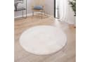 Paco Home Teppich Cadiz 630 Rund Beige Kurzflor Bild 3