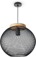 PACO HOME Pendelleuchte TRAPU Schwarz Industrial Design Bild 2