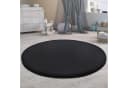 PACO HOME Teppich Tatami 475 Schwarz Kurzflor mit Memory Foam Bild 5