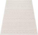 PACO HOME Teppich Livorno 673 Creme Rautenmuster Outdoor Bild 1
