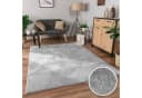 PACO HOME Teppich Utrecht 641 Grau Kurzflor Rautenmuster 3D-Design Bild 2
