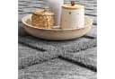 PACO HOME Teppich Utrecht 642 Grau 3D-Rautenmuster Kurzflor Bild 4