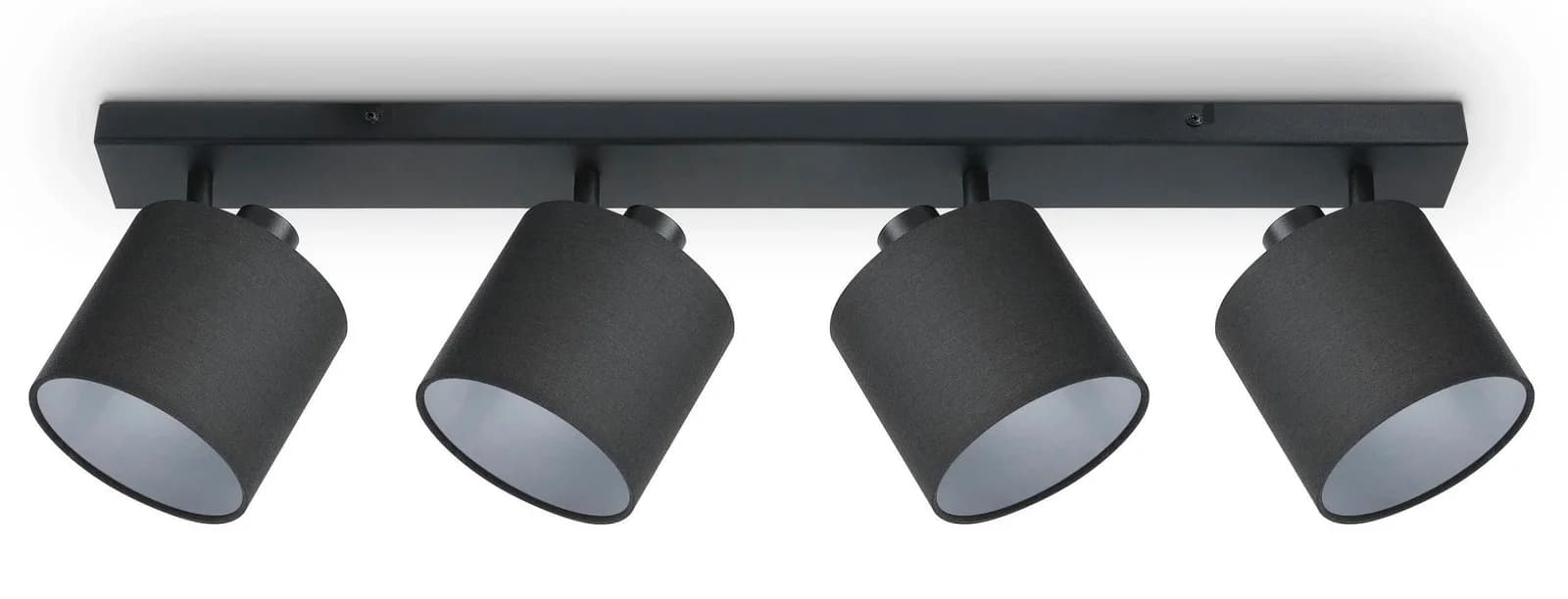 PACO HOME Deckenleuchte ANIKA Schwarz-Weiß Modern