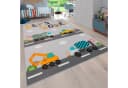 Paco Home Kinderteppich Bino 578 Grau Autos & Baustelle Bild 2