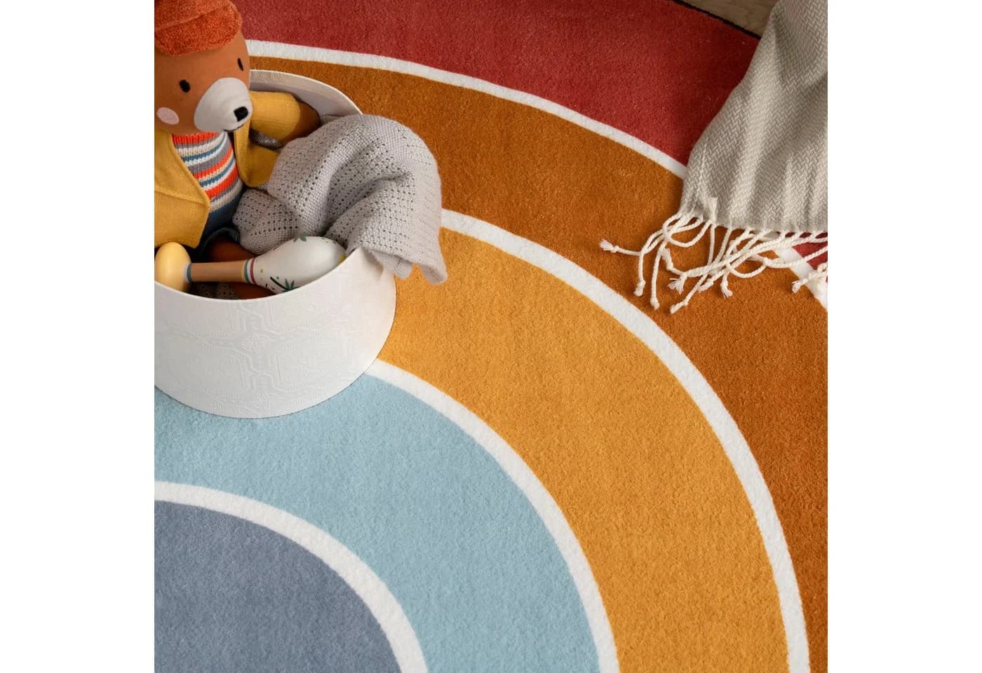 Paco Home Kinderteppich Niloya 366 Regenbogen - Bild 5