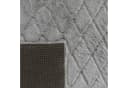 PACO HOME Hochflor-Teppich Arnheim Grau Rauten-Muster Bild 3