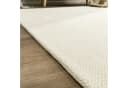 PACO HOME Teppich Sevilla 521 Creme Uni Hoch-Tief Effekt Bild 3