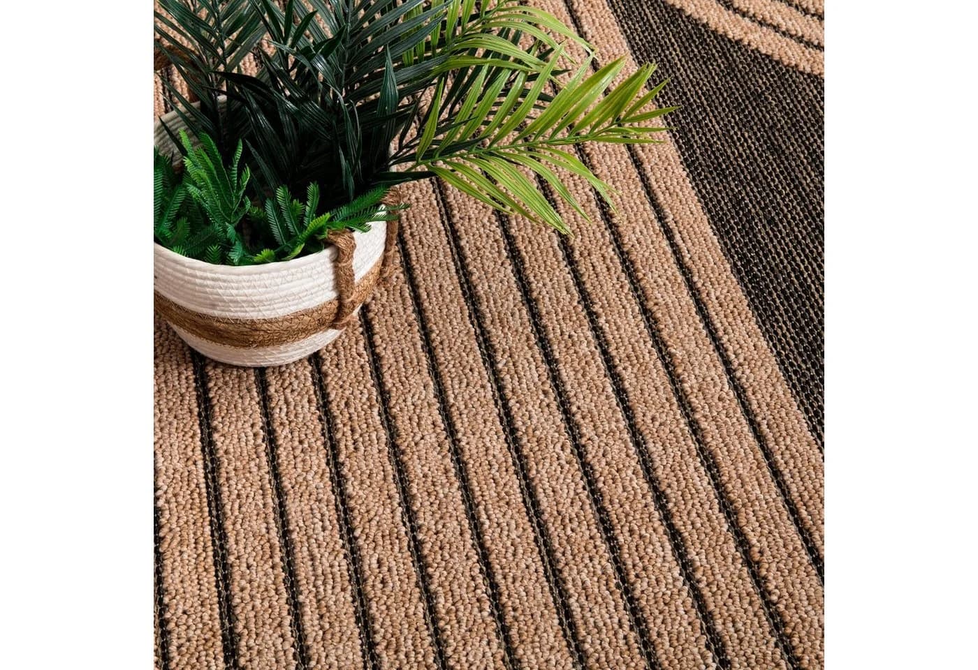 Paco Home Teppich Anthrazit Meliert Geometrisch Outdoor Geeignet - Bild 4