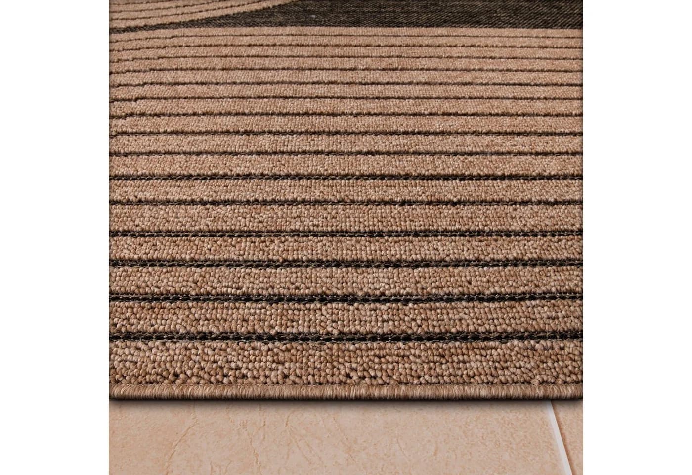 Paco Home Teppich Anthrazit Meliert Geometrisch Outdoor Geeignet - Bild 5