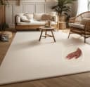 my home Teppich Ciney Beige Kurzflor Hoch-Tief Effekt Skandi Design Bild 2