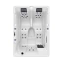 TroniTechnik Whirlpool ELBA Weiß Outdoor mit LED & Massage Bild 1