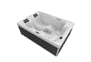 TroniTechnik Whirlpool ELBA Weiß Outdoor mit LED & Massage Bild 3