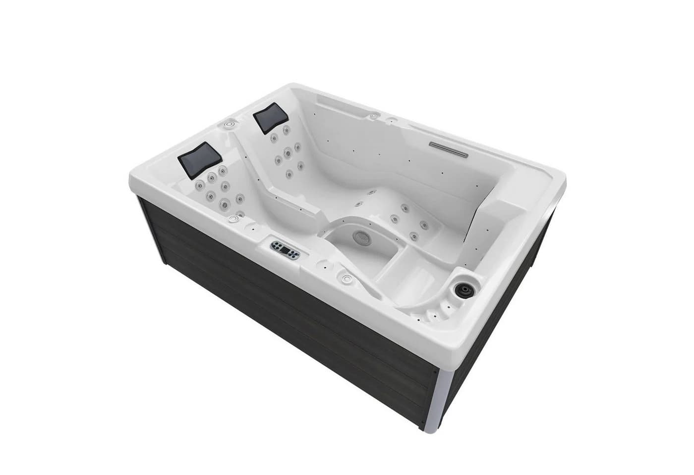 TroniTechnik Whirlpool ELBA Weiß Outdoor mit LED & Massage - Bild 3