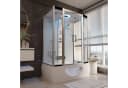 TroniTechnik Eckdusche IKARIA Acrylbadewanne mit Farblichttherapie Bild 2