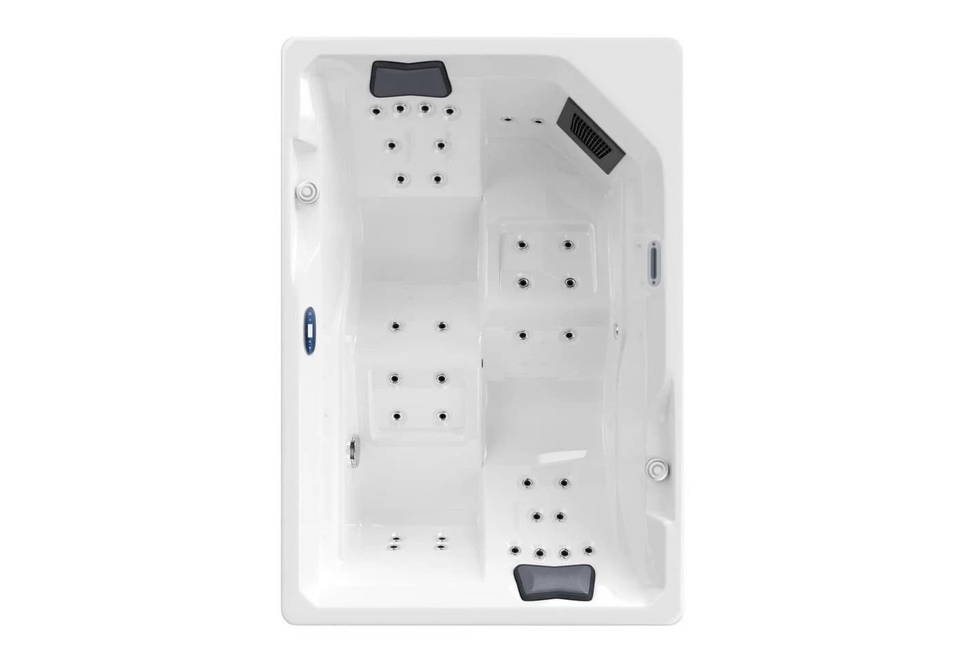 TroniTechnik Whirlpool Outdoor Spa GALERA Weiß mit LED und Heizung - Bild 3