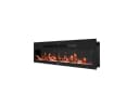 TroniTechnik Wandkamin Elektrisch Schwarz LED Flammeneffekt Bild 3