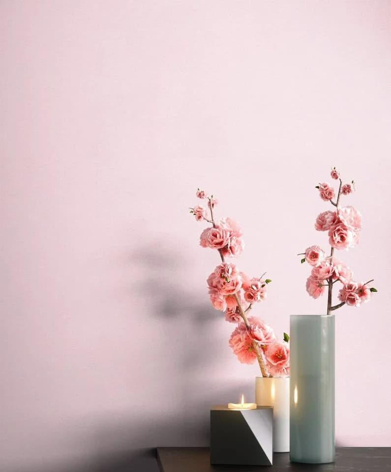 Newroom Vliestapete Nevada Uni 1 Rosa Glitzer Modern