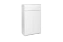 Newroom Kommode weiß 80 cm Modern Skandinavisch Bild 2