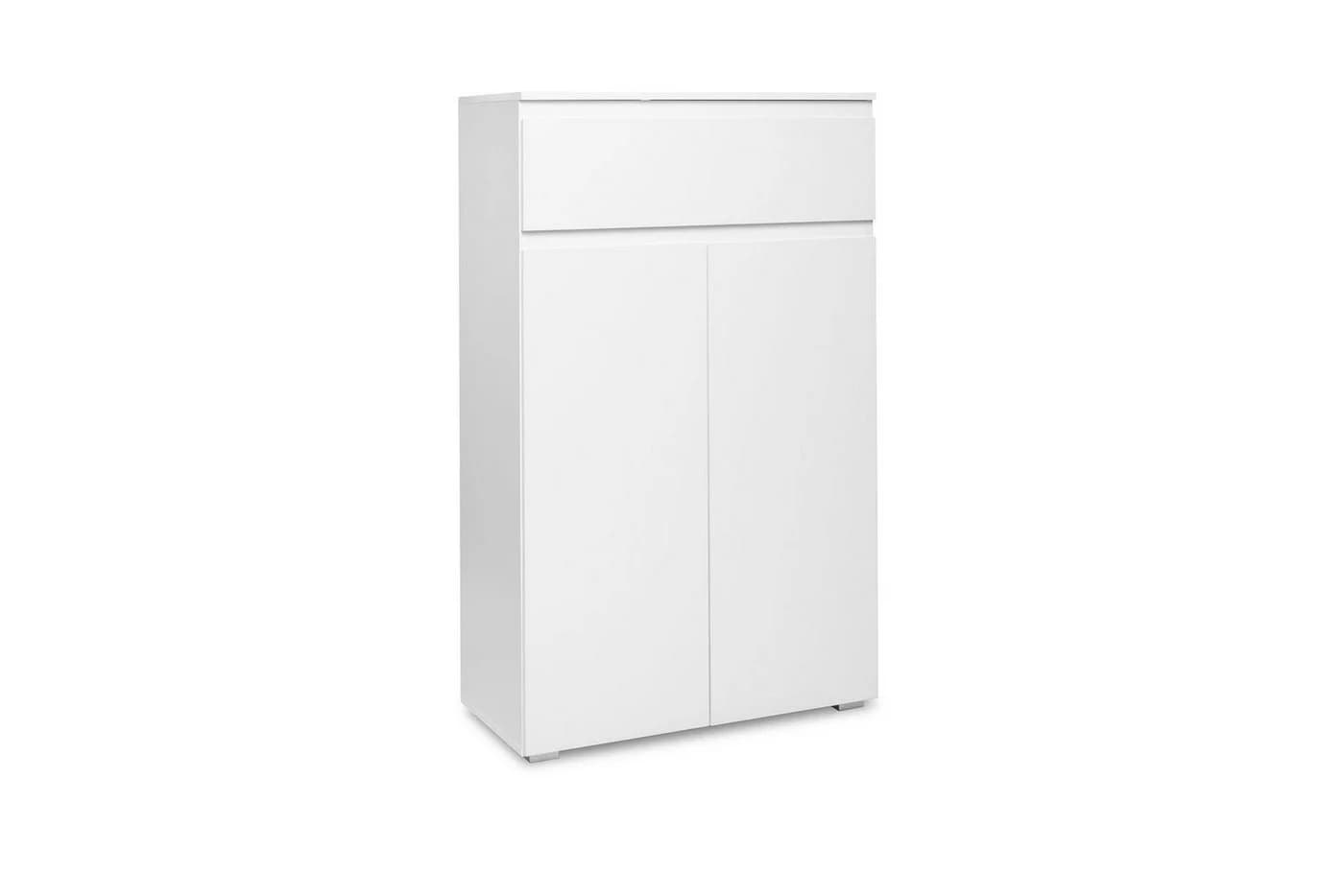 Newroom Kommode weiß 80 cm Modern Skandinavisch - Bild 2