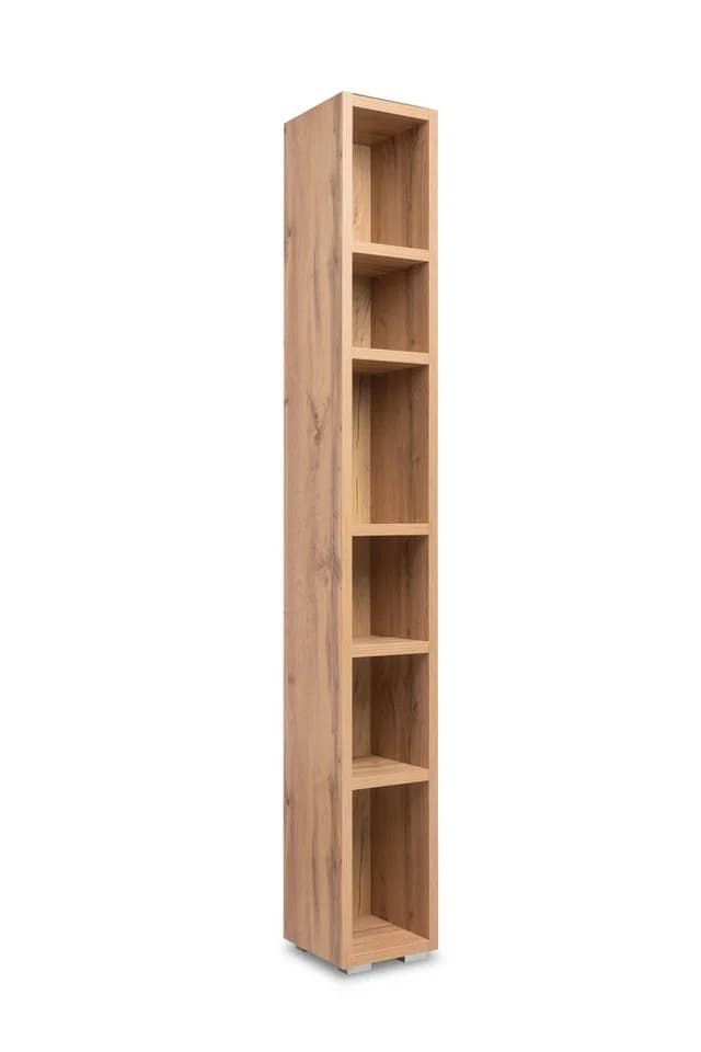 Newroom Standregal Nikita Honig Eiche Dekor Holzregal - Bild 2