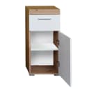 Newroom Kommode Weiß Hochglanz Wildeiche 37 cm Bild 5