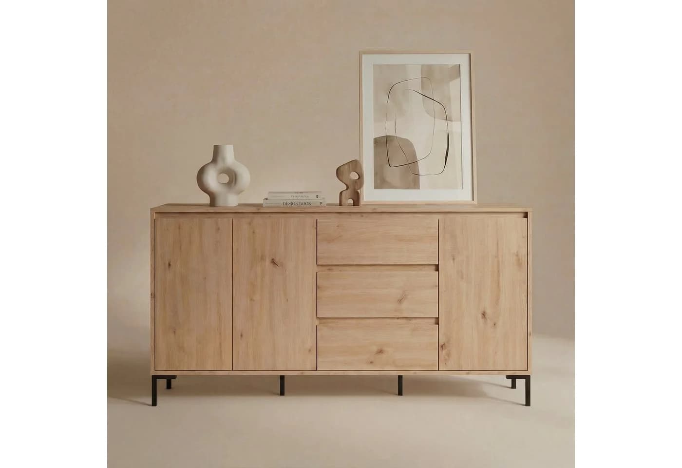 Newroom Sideboard Savage Wildeiche Vintage Industrial