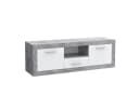 Newroom TV Lowboard Betonoptik Lichtgrau 148 cm Bild 2