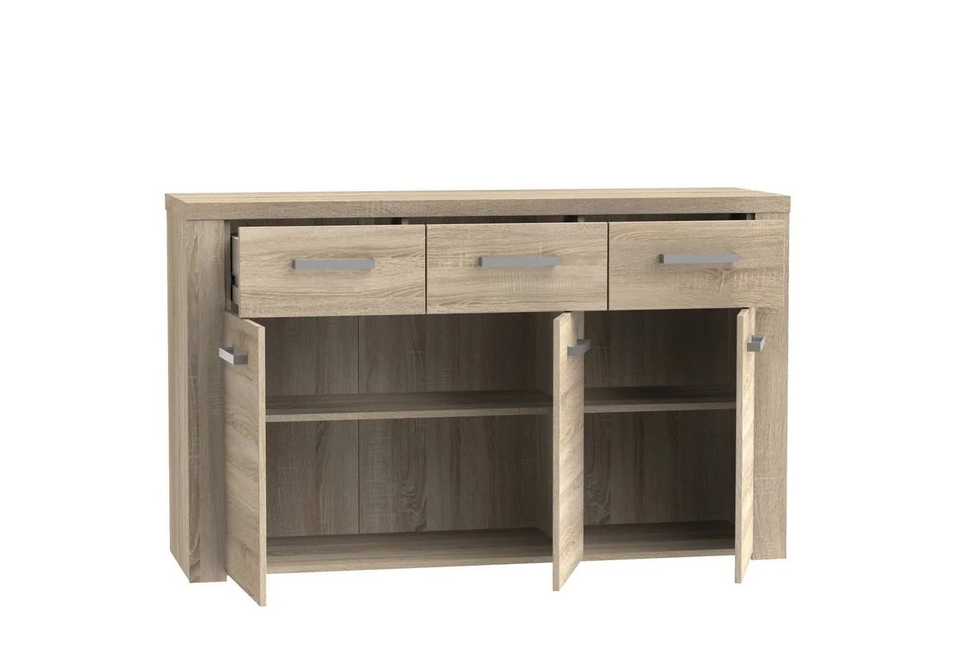 Newroom Sideboard Cosima Modern Beige Sonoma Eiche - Bild 5