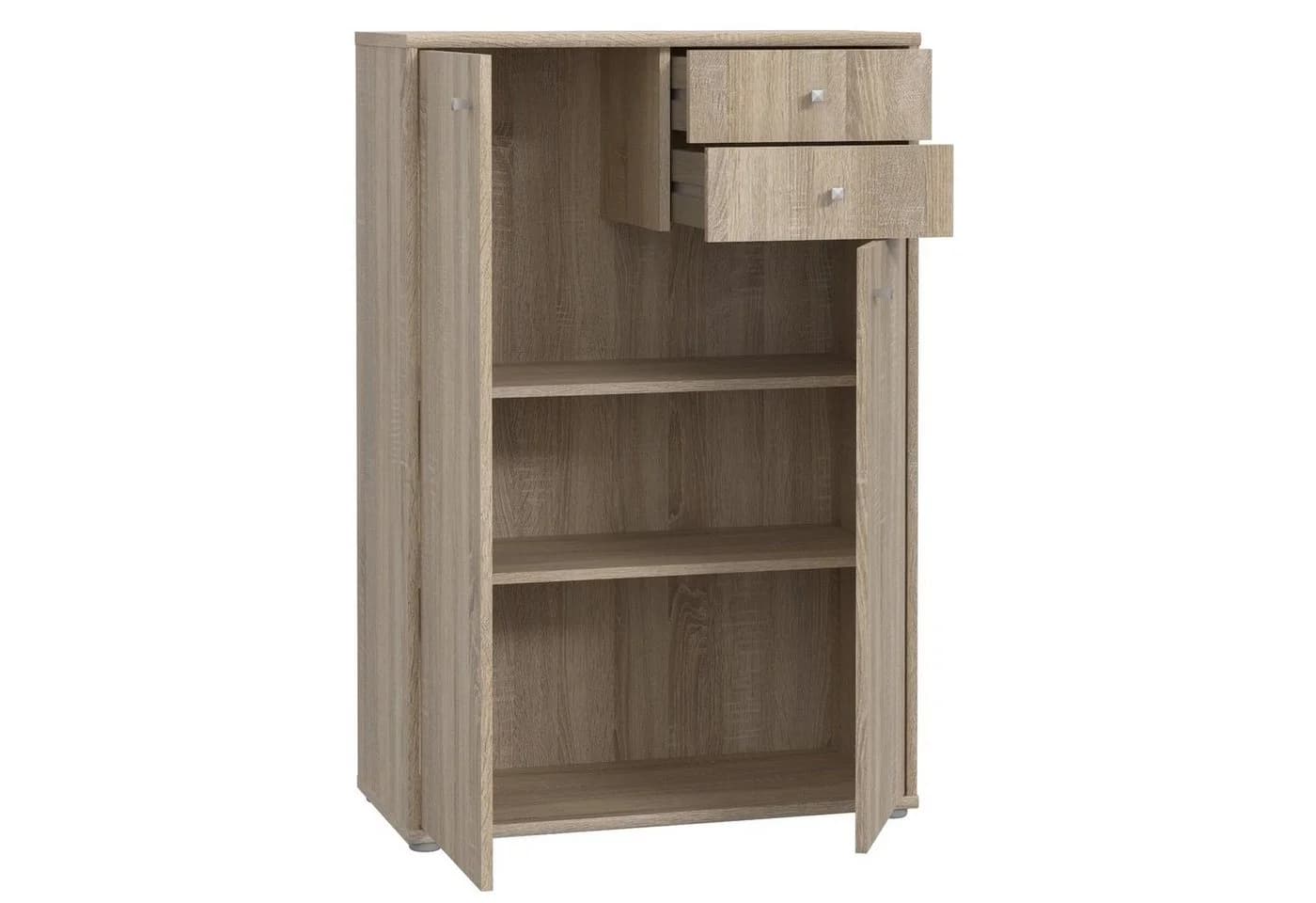 Newroom Kommode Albus Modern Beige Holzwerkstoff - Bild 4