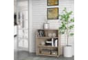 Newroom Regal Albus Bücherregal Standregal Modern Sonoma Eiche Beige Bild 1