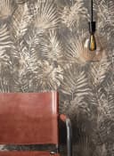 Newroom Vliestapete Tina Braun Beige Dschungel Monstera Modern Bild 3