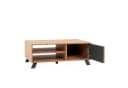 Newroom Couchtisch Barea Wildeiche Anthrazit Wohnzimmertisch Modern Bild 5