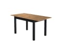Newroom Esstisch Wildeiche-Optik anthrazit ausziehbar Bild 4