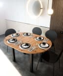 Newroom Esstisch Noa Ausziehbar Weiß Wildeiche Optik Bild 1