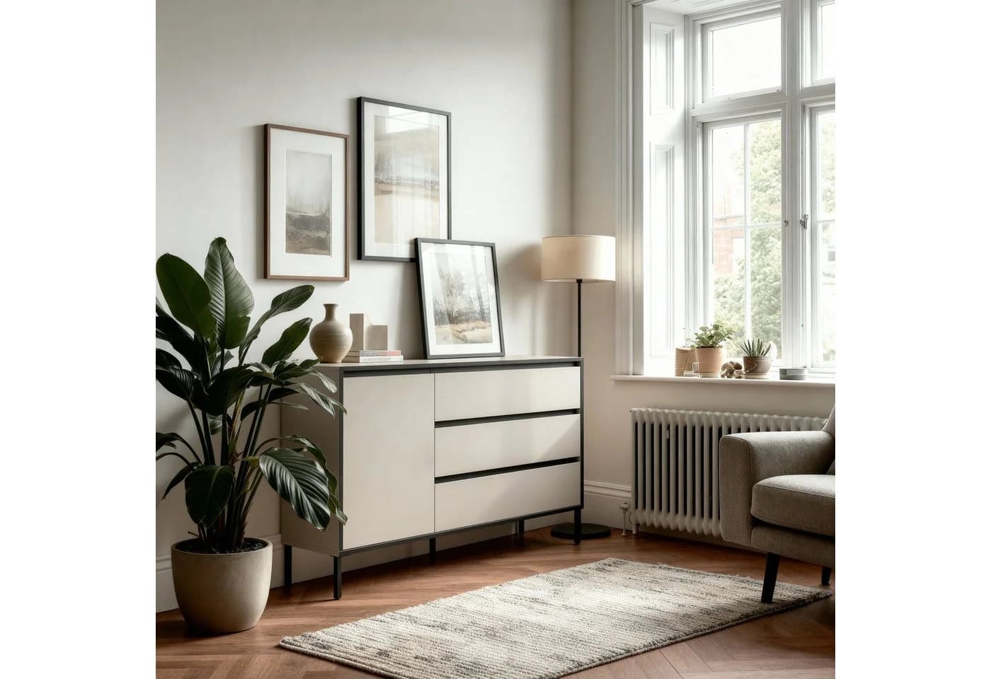 Newroom Sideboard Kasmir Kaschmir Nachbildung