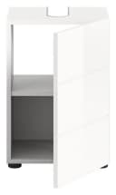 Newroom Oramo Waschbeckenunterschrank Weiß Hochglanz Bild 5