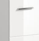 Newroom Kommode Weiß 60 cm Hochglanz Sideboard Modern Bild 5