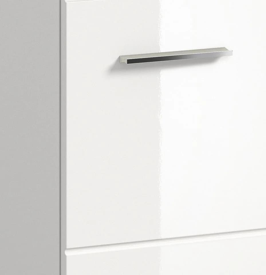 Newroom Kommode Weiß 60 cm Hochglanz Sideboard Modern - Bild 5