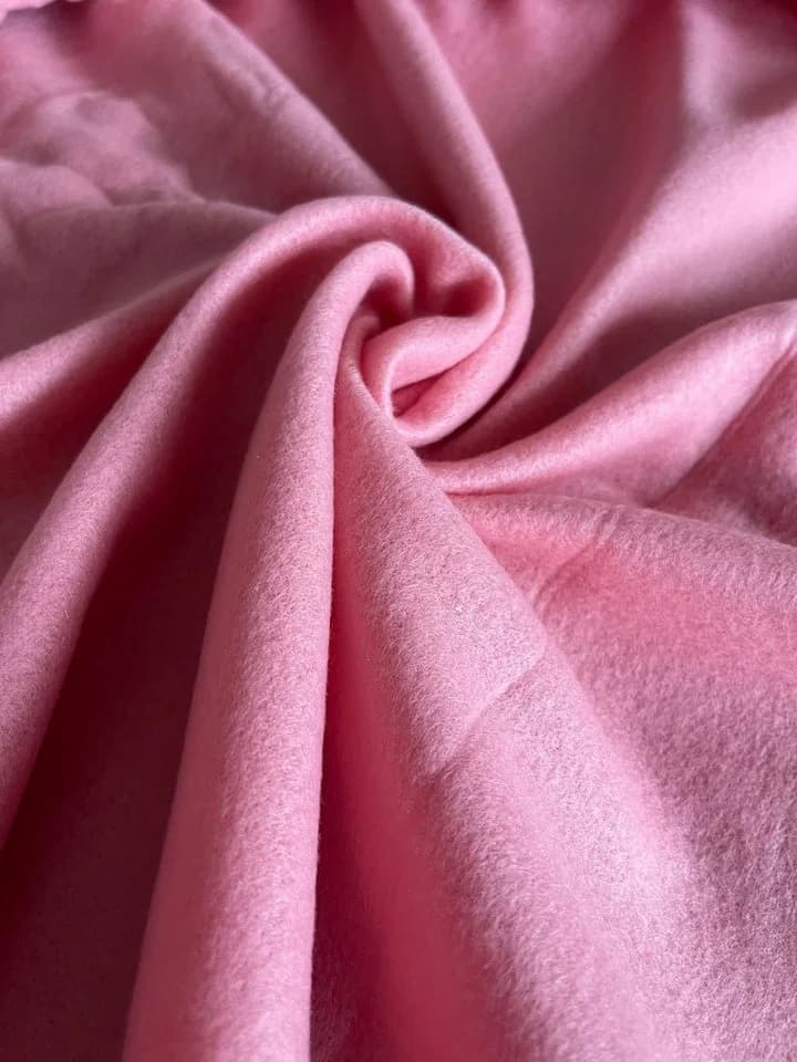 Leonado Vicenti Spannbettlaken Winter Flauschig Warm Microfaser-Fleece Gummizug Rundum Rosa