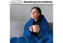 Leonado Vicenti Wohndecke Dunkelblau Fleece Kuscheldecke Bild 5