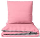 Leonado Vicenti Wendebettwäsche Baumwolle Rosa Streifen Renforcé Bild 2