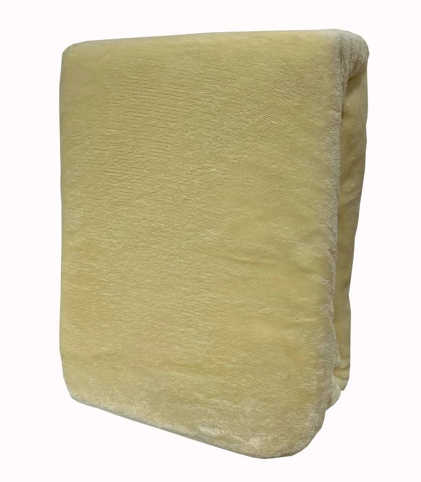 Leonado Vicenti Spannbettlaken Winter Teddy Plüsch Beige - Bild 2