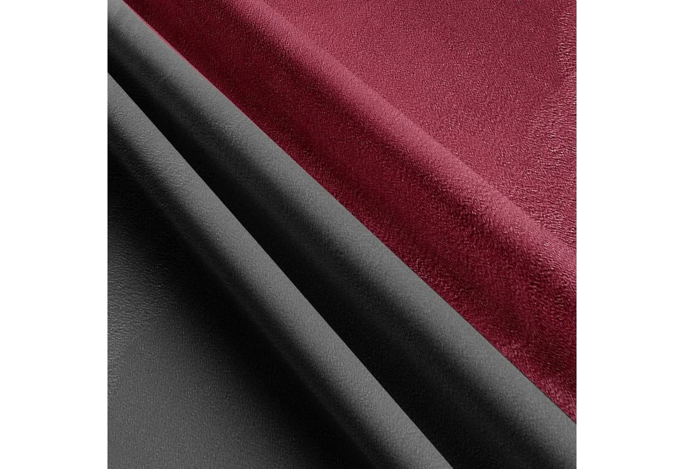Leonado Vicenti Bettwäsche Winter Fleece 2-tlg. Bordeaux - Bild 5